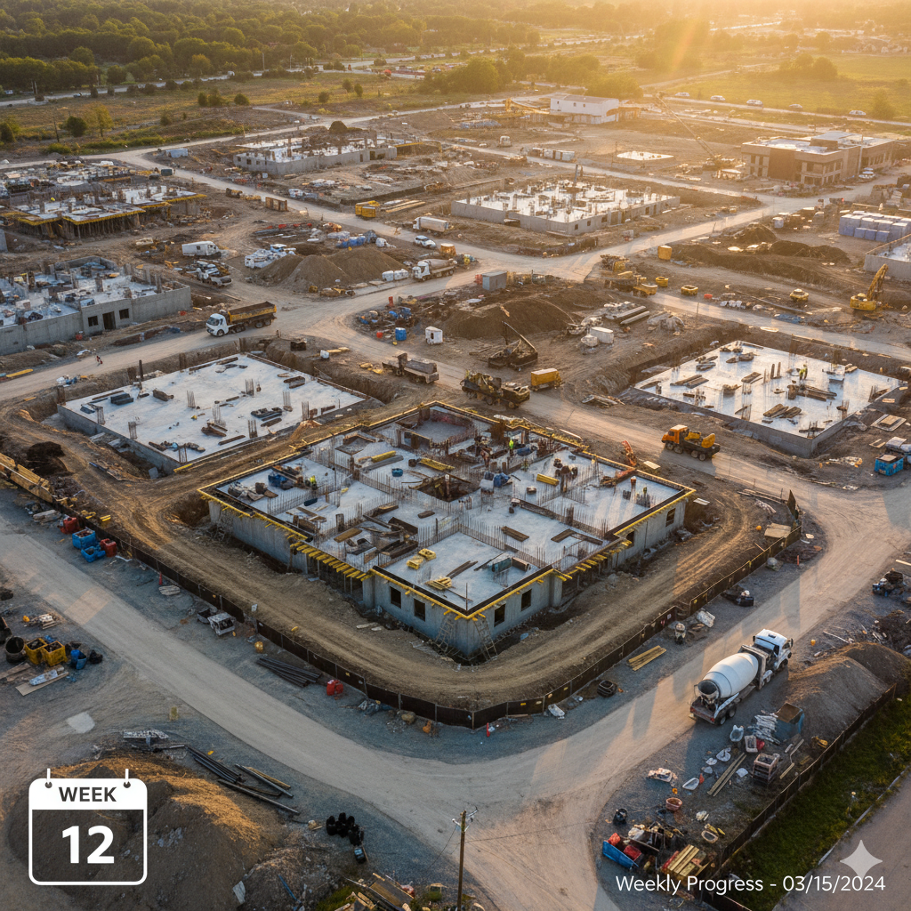 Construction Site Progress
