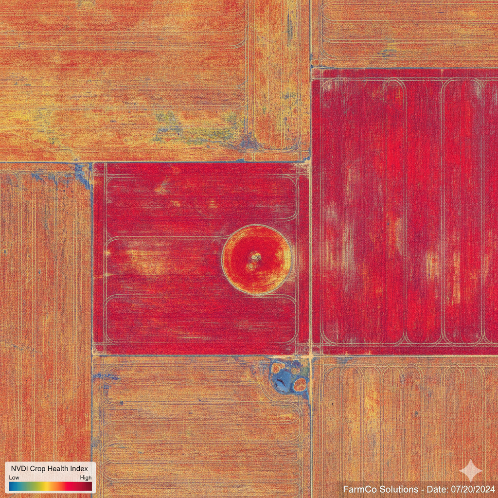 NDVI Crop Health Analysis